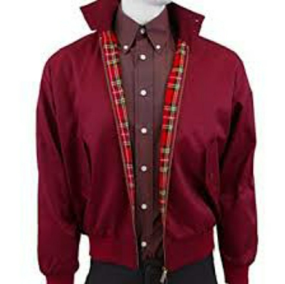 Warrior England Other - Burgundy Mens Harrington Jacket Warrior England XL